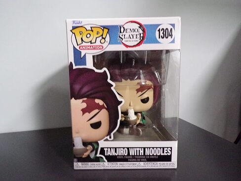Funko POP! Animation: Demon Slayer - Tanjiro with Noodles - Collectable Vinyl Figure - Gift Idea - Official Merchandise - for Kids & Adults - Anime Fans - Model Figure for Collectors and Display in Saudi Arabia