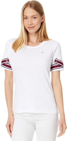 Tommy Hilfiger Women's Tie Sleeve Top in Saudi Arabia