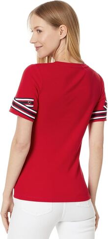 Tommy Hilfiger Women's Tie Sleeve Top in Saudi Arabia