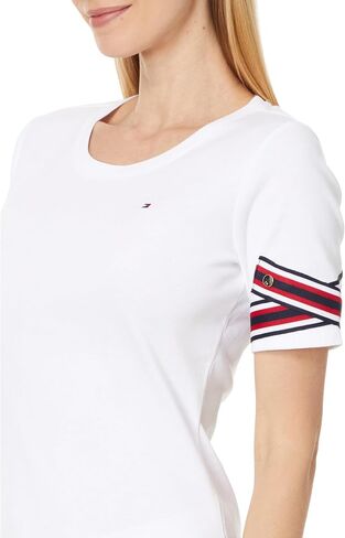 Tommy Hilfiger Women's Tie Sleeve Top in Saudi Arabia