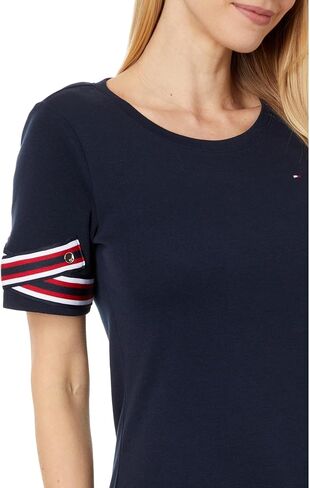 Tommy Hilfiger Women's Tie Sleeve Top in Saudi Arabia