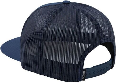 RVCA VA All The Way Print Trucker Navy Blue One Size in Saudi Arabia