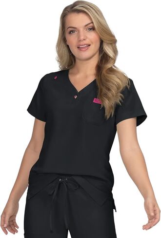 KOI Betsey Johnson B122 Rosemary Top Black 3XL in Saudi Arabia