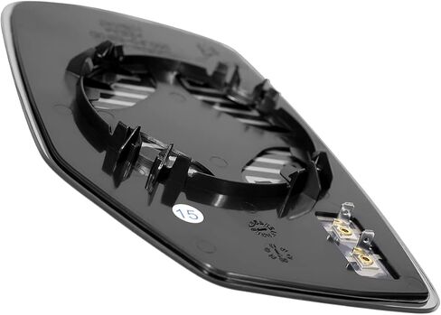 DNA Motoring OEM-MG-0544 نمط المصنع تعديل الطاقة زجاج مرآة جانبي يمين للراكب مُسخن متوافق مع اتفاق 2013-2017، مع لوحة خلفية in Saudi Arabia