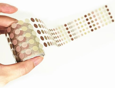 حزمة ملصقات نقاط واشي، ملصقات دائرية صغيرة اللون، ملصقات نقاط ترميز دائرية شفافة لتزيين دفتر اليوميات وتقويم جدول أعمال دفتر القصاصات (6) in Kuwait