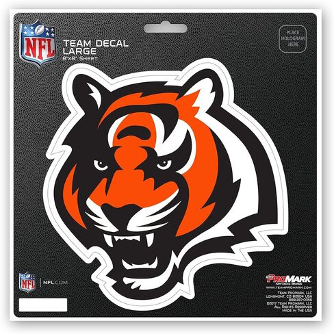 FANMATS NFL Cincinnati Bengals Unisex Cincinnati Bengals Decal Die Cutcincinnati Bengals Decal Die Cut in Saudi Arabia