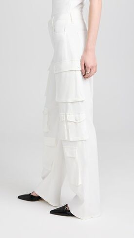 alice + olivia Women's Olympia Baggy Cargo Pants in Saudi Arabia