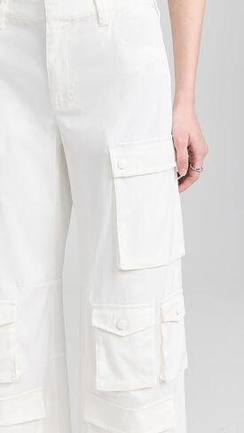 alice + olivia Women's Olympia Baggy Cargo Pants in Saudi Arabia