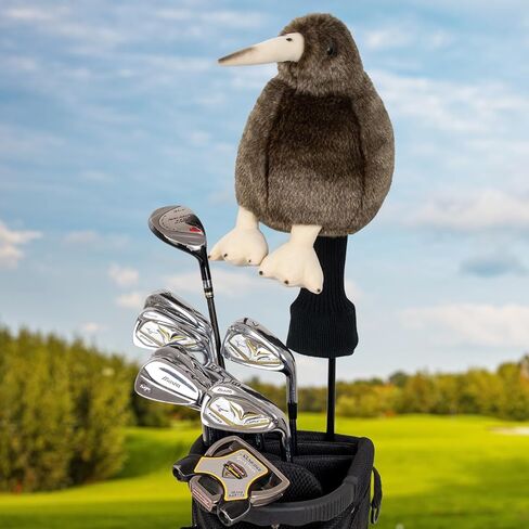 Kiwi Brown Soft Golf Club Driver Headcover Hybrid Head Covers in Saudi Arabia