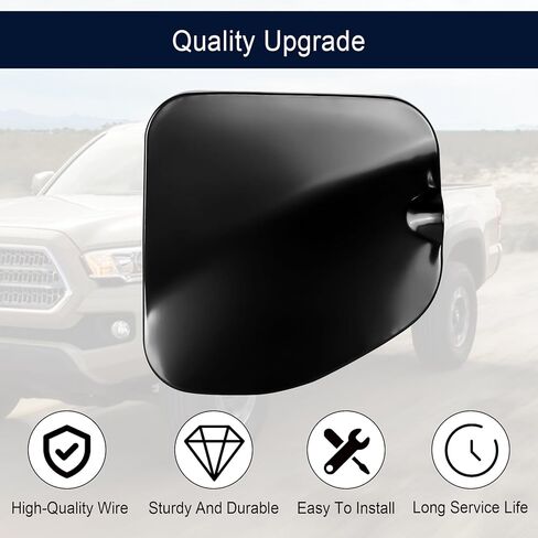 استبدال غطاء حشو الوقود 77305-04904، غطاء فلتر الوقود متوافق مع تويوتا تاكوما 2005-2015 كابينة مزدوجة قصيرة 5 أقدام غطاء باب غاز الوقود in Kuwait