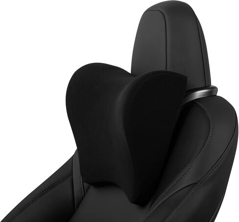 وسادة الرقبة وسادة مسند رأس السيارة من الإسفنج الذكي لطراز تسلا Y/3، تدعم فقرات العنق والرأس، مخملية ناعمة، ارتفاع قابل للتعديل in Kuwait