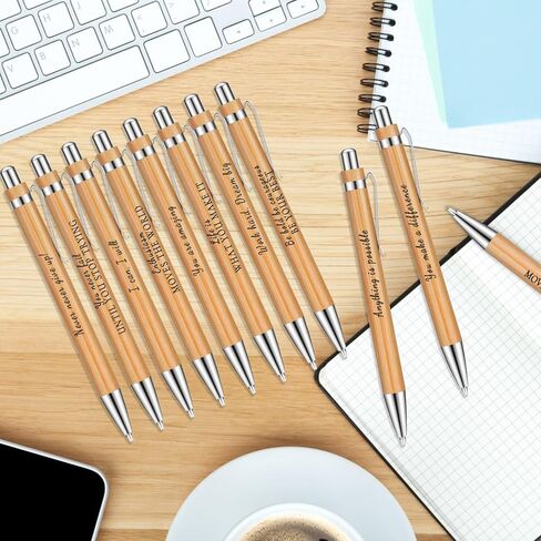 50 قلمًا ملهمًا، مجموعة أقلام، أقلام حبر جاف مع اقتباسات ملهمة، أقلام مخصصة مضحكة، أقلام حبر سوداء، مجموعة أقلام جل، أقلام شكر، هدايا ملهمة للنساء والرجال، ملهمة in Kuwait