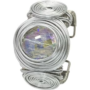 Chunky African Bracelets For Women Colorful Gold Wire Wide Sparkly Rhinestone Bangle Tribal Fashion Clothes Jewelry in Kuwait