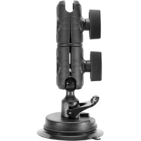 ARKON Mounts Suction Mount with Double Socket Swivel Arm | Car Mount Dashboard | Car Mount Windshield/Dashboard/Window | Universal Car Dashboard Mount | Ball Mount Windshield | Model RMSWA080