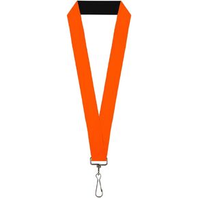 Buckle-Down Lanyard-1.0"-Neon Orange
