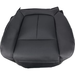 AUTOKAY Black Driver Bottom Seat Cover Fits for Ford F150 Lariat 2009-2014