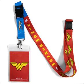 Ata-Boy DC Comics Wonder Woman Reversible Lanyard with Breakaway Clip and ID Holder…