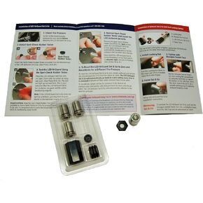 جهاز مراقبة ضغط الإطارات من RealWheels RW-PPK-0402 مع نظام قفل الأمان، (عبوة من 4 قطع) in Kuwait