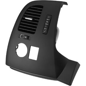 Center Dash A/C Outlet for Chevrolet Silverado 1500 Durable | Air Vent Panel Black 1 Pcs