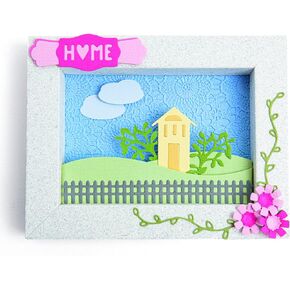 Sizzix Thinlits Die Set 3PK Shadow Box Frames #2 by Eileen Hull | 665939 |Chapter 2 2022, Multicolor