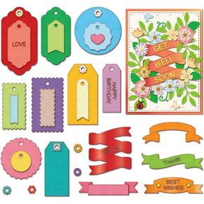 MAYJOYDIY Tool Theme Cut Dies Hardware Tools Metal Cutting Dies Repair Tool Background Frame Carbon Steel Stencil DIY Tool Parts Die Cuts for Card Making Scrapbooking DIY Album Gift Box Decor