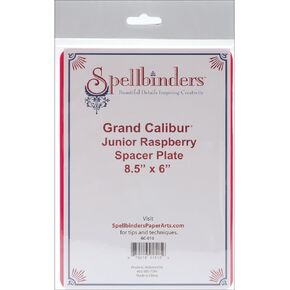 Spellbinders GC-012 Spacer Plate, Small, Raspberry