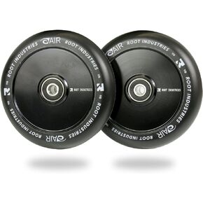 AIR Wheels 110mm - 120mm Pro Scooter Wheels Pair - Fits Most Setups - 24mm x 110mm - 120mm - Bearings Installed - 90 Day Warranty - Scooter Wheels