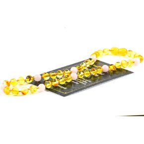 Baltic Amber Necklace - Natural Amber from Baltic Region, Genuine Amber 13 inch.