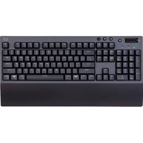 Thermaltake W1 Wireless Gaming Keyboard Cherry MX Red, 2.4GH per Minute, Bluetooth 4.2, Low Energy Technology, USB Type-C Connection. GKB-WOW-RDSNUS-01