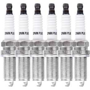 Pindex 6 Pack LFR5AIX-11 Spark Plugs Pre-Gap Size 0.04" Compatible with Toyota Hyundai Kia Suzuki Chrysler Nissan Pathfinder Frontier Rav4 Replaces LFR5AIX-11 4469 BY481LFR5A MZ602090