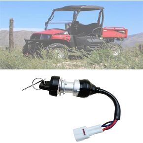 Ignition Key Switch on The Dash for Hisun 400 500 700 UTV,Massimo MSU500,MSU700,Coleman UT400 500,Axis 500 700,Cub Cadet Challenger