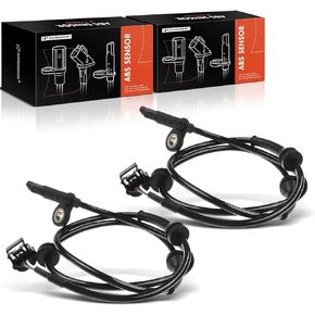 A-Premium ABS Wheel Speed Sensor Compatible with Infiniti & Nissan Models - QX60 2014-2019, Pathfinder 2013-2020, Sport Utility - Front Driver and Passenger Side, Replace# 47910-3JA0A in Kuwait