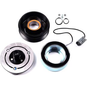 SCITOO A/C Compressor Clutch Coil Assembly Kit Compatible for Mazda 3 5 CX-7 2.3L 2006-2009 CO 24005C