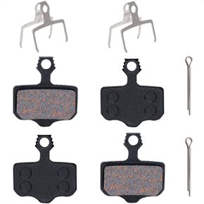 2 Pairs of Disc Brake Pads for Avid Elixir 1, 3, 5, 7, 9, R, ER, CR, Mag, SRAM XO, XX, X7, X9, XXWC, DB1, DB3, DB5 Disc Brakes - Suitable for Mountain Bikes, Road Bicycles, and MTBs