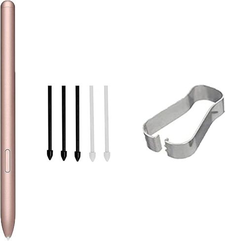 Tab S7 Pen for Samsung Galaxy Tab S7 / S7 Plus / S8 Ultra S Pen Stylus Pen Replacement +Free 5 Tips for Samsung Galaxy Tab S7 Stylus Pen (Black) in Kuwait