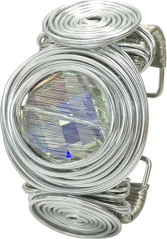 Chunky African Bracelets For Women Colorful Gold Wire Wide Sparkly Rhinestone Bangle Tribal Fashion Clothes Jewelry in Kuwait