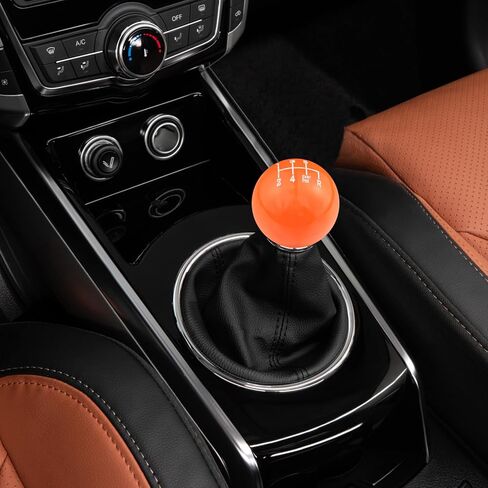 Abfer 6 Speed Shift Knob Upper Left R Gear Shift Knobs Ball Manual Stick Shifting Handle Fit for Car Vehicles (Blue) in Kuwait