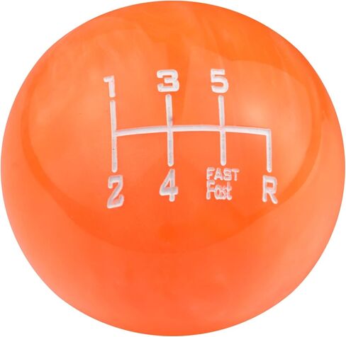 Abfer 6 Speed Shift Knob Upper Left R Gear Shift Knobs Ball Manual Stick Shifting Handle Fit for Car Vehicles (Blue) in Kuwait