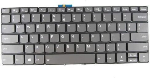 New Keyboard Replacement for Lenovo Yoga 520-14IKB, Yoga Flex 5-1470, Flex 5-1570, Type 80X8, 81C8, 720-15IKB, IdeaPad 330S-14AST, 330S-14IKB with Backlit in Saudi Arabia