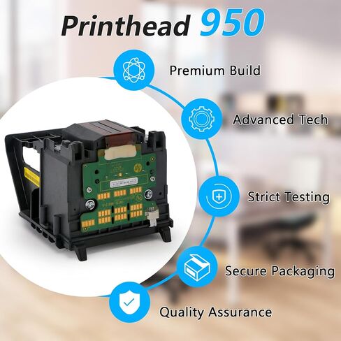 Print Head HP 950 951 Printhead Replacement for HP Perfectly Compatible for HP 8100 8600 8610 8620 8650 8630 8625 8635 8640 8700 250DW 251DW 276DW in Kuwait
