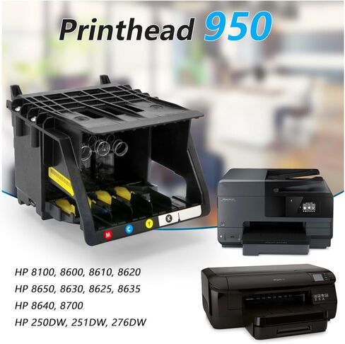 Print Head HP 950 951 Printhead Replacement for HP Perfectly Compatible for HP 8100 8600 8610 8620 8650 8630 8625 8635 8640 8700 250DW 251DW 276DW in Kuwait