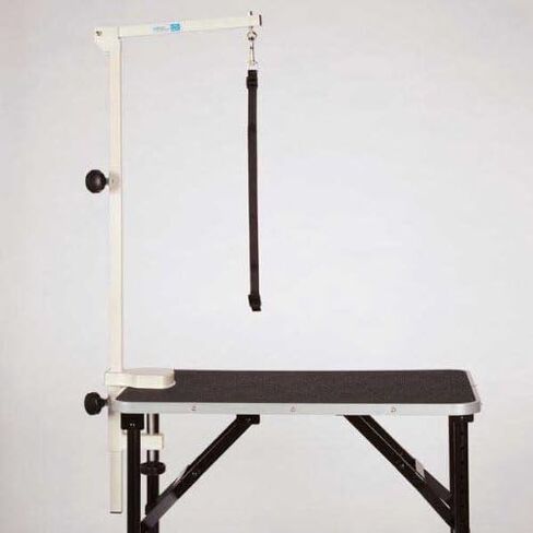 Master Equipment Blue Foldable Grooming Arm for Pets – 24" to 48" in Height, Attaches to Grooming Table Minimum 3" Thick in Saudi Arabia
