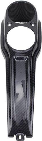 POWERJAMES أسود 100% من ألياف الكربون خزان الوقود الغاز وحدة التحكم غطاء لوحة القيادة لـ Harley Davidson 18-22 Low Rider FXLR 2020 2021 FXLRS in Saudi Arabia