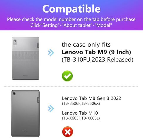 for Lenovo Tab M9 Case 9 Inch 2023 for Women Girls Cute Folio Cover Fashion Girly Kawaii Sun Moon Stars Unique Design Aesthetic Teens Tablet Cases for Tab M9 Case 1rd Gen (TB-310FU) 9'' in Kuwait