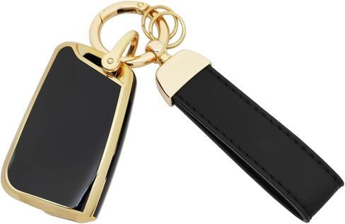 360 Degree Soft TPU Protector Key Fob Cover Case Compatible with 2017-2021 VW Volkswagen Jetta Tiguan GTI Atlas Passat Golf Folding Flip Keyless Entry Key Fob (Black) in Kuwait