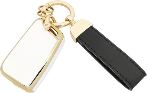 360 Degree Soft TPU Protector Key Fob Cover Case Compatible with 2017-2021 VW Volkswagen Jetta Tiguan GTI Atlas Passat Golf Folding Flip Keyless Entry Key Fob (Black) in Kuwait