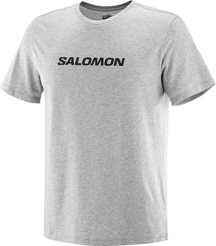تيشيرت Salomon الرجالي Standard SAL Logo PERF SS TEE M-Heather Gray XL in Saudi Arabia