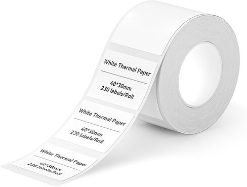 NIIMBOT Labels,1.96"*3.15" (50x80mm) 95 Labels/Roll Self-Adhesive Thermal Label, Compatible with NIIMBOT B1/B21/B3S/B31/K3 Label Printer for Home/Office/Business in Saudi Arabia