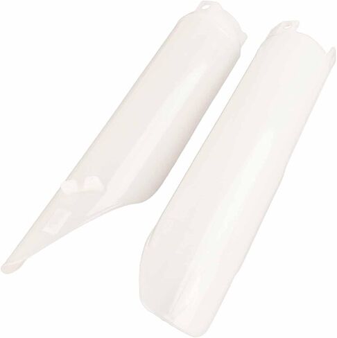 Fork Boots,Motocycle Fork Guard Protector, White Motorcycle Fork Guard Boots Replacement for CR125 CR250 CE500 CR CRF 250 Motocycle Accessory in Saudi Arabia