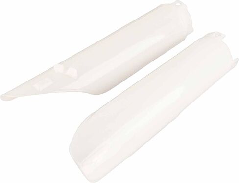 Fork Boots,Motocycle Fork Guard Protector, White Motorcycle Fork Guard Boots Replacement for CR125 CR250 CE500 CR CRF 250 Motocycle Accessory in Saudi Arabia